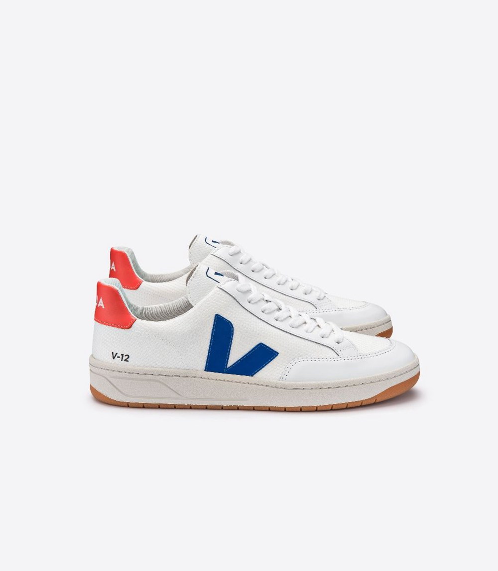 Veja Trainers Womens White - V-12 B-mesh - GSVO-08956